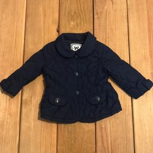 Gymboree navy blue girls jacket